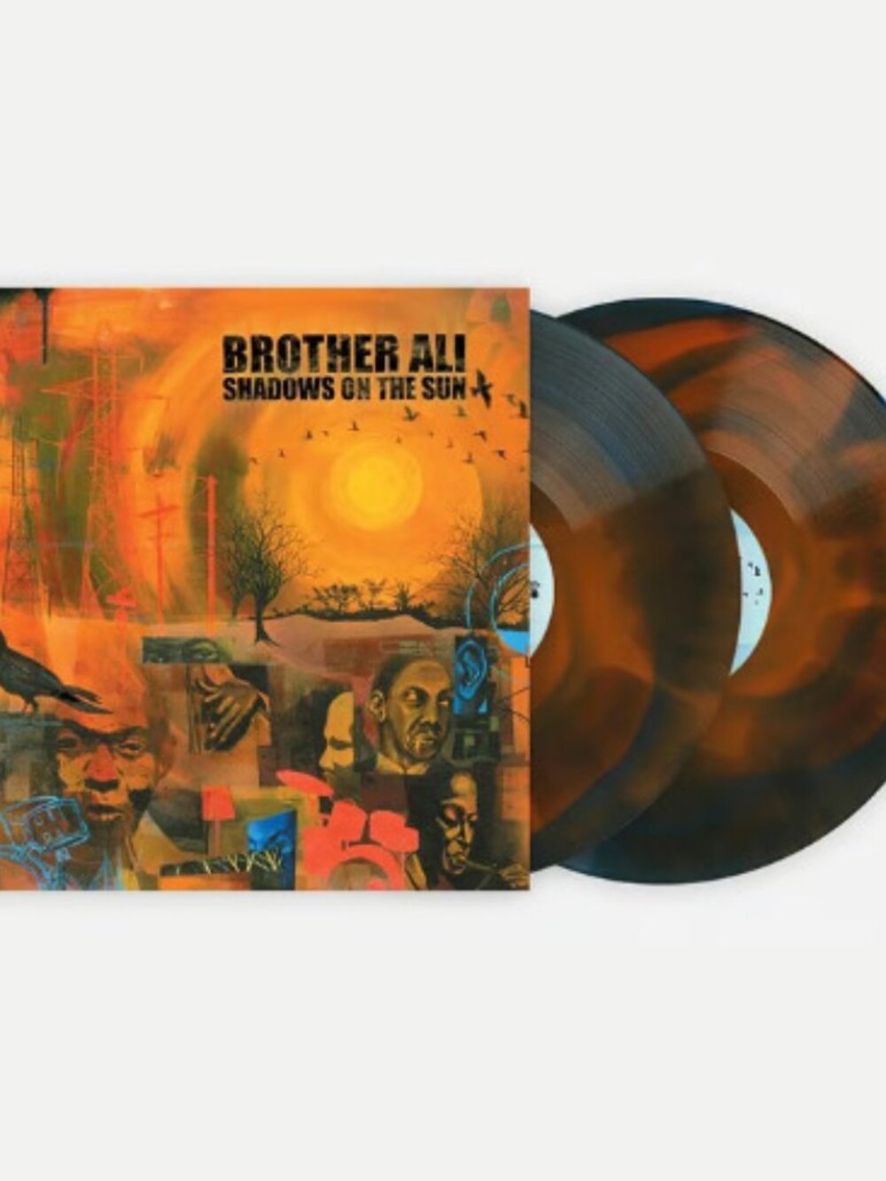 Brother Ali Shadows On The Sun 2-LP ~ Exclusive Colored Vinyl ~ Brand New!